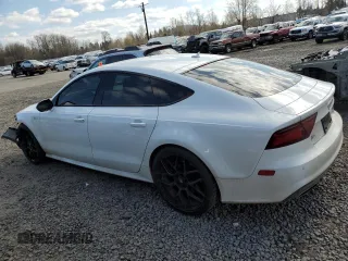 2018 Audi A7 Premium Plus with VIN WAUW3AFC3JN015442, listed as a Copart auction lot 48354335 with 73,862 mi miles and Salvage Title. Bid and sale history available at carsss.com. Image 2.