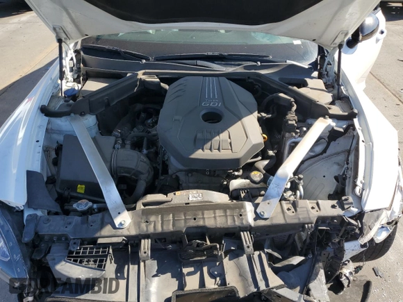 2020 Kia Stinger GT-Line with VIN KNAE15LA8L6083745, listed as a Copart auction lot 70219424 with 24,135 mi miles and Salvage Title. Bid and sale history available at carsss.com. Image 11.