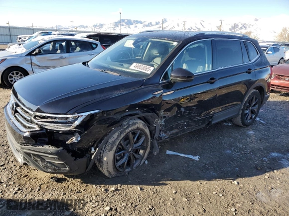 2022 Volkswagen Tiguan SE with VIN 3VV3B7AX7NM162029, listed as a Copart auction lot 49803065 with 11,407 mi miles and Salvage Title. Bid and sale history available at DreamBid. Image 1.