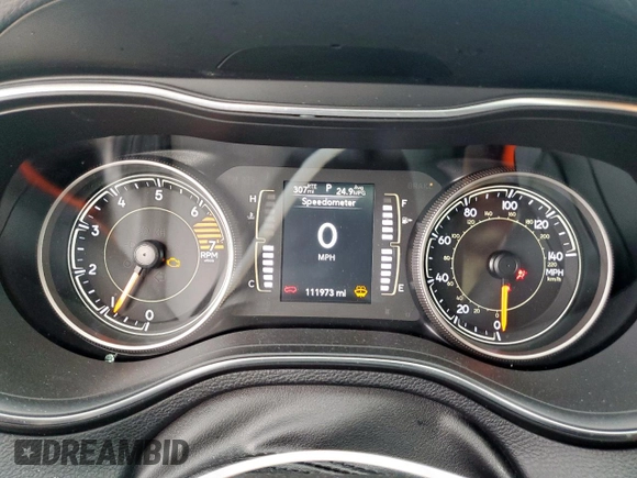 2019 Jeep Cherokee Latitude Plus with VIN 1C4PJLLB8KD176655, listed as a Copart auction lot 63762115 with 111,973 mi miles and Salvage title. Bid and sale history available at DreamBid. Image 9.