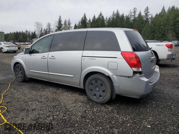 2004 Nissan Quest S z VIN 5N1BV28U84N340840, wystawiony jako Copart lot #48173415 z przebiegiem Nie podano mil oraz Szkoda całkowita • Salvage title. Historia ofert i sprzedaży dostępna na DreamBid. Obrazek 2.