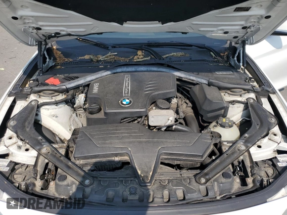 2015 BMW 4 Series 428i with VIN WBA3V7C57FP772880, listed as a Copart auction lot 62740295 with 107,673 mi miles and Salvage title. Bid and sale history available at DreamBid. Image 11.