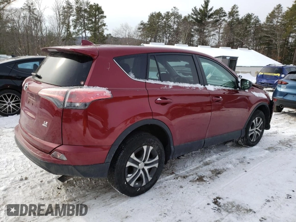 2018 Toyota RAV4 LE with VIN 2T3BFREV5JW813606, listed as a Copart auction lot 44188755 with 72,109 mi miles and Salvage Title. Bid and sale history available at carsss.com. Image 3.