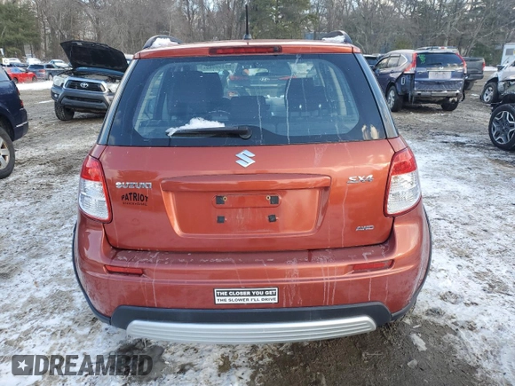 2011 Suzuki SX4 Crossover with VIN JS2YB5A31B6302292, listed as a Copart auction lot 89359945 with 131,061 mi miles and Clean Title. Bid and sale history available at carsss.com. Image 6.