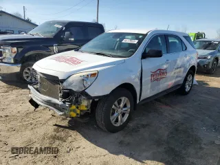 2015 Chevrolet Equinox LS with VIN 2GNFLEEK2F6148151, listed as a Copart auction lot 48723955 with 143,623 mi miles and Salvage Title. Bid and sale history available at carsss.com. Image 1.