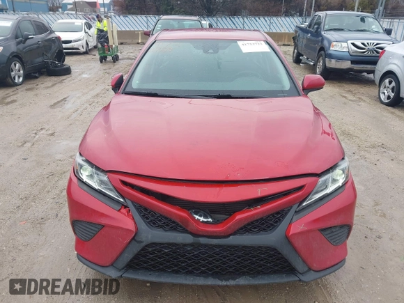 2020 Toyota Camry SE with VIN 4T1G11AK5LU400887, listed as a IAAI auction lot 41723723 with 93,443 mi miles. Bid and sale history available at carsss.com. Image 12.