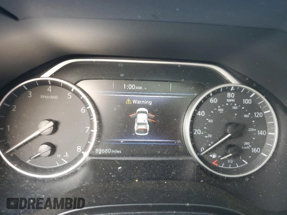 2018 Nissan Maxima SL with VIN 1N4AA6APXJC408267, listed as a Copart auction lot 61451315 with 89,680 mi miles and Salvage title. Bid and sale history available at DreamBid. Image 9.