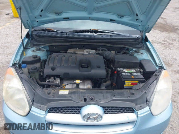 2010 Hyundai Accent GS with VIN KMHCM3AC6AU166878, listed as a IAAI auction lot 42426645 with 168,224 mi miles and . Bid and sale history available at DreamBid. Image 10.