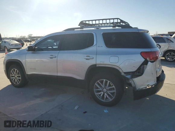 2018 GMC Acadia SLE with VIN 1GKKNSLA4JZ174388, listed as a Copart auction lot 41799795 with 154,454 mi miles and Salvage Title. Bid and sale history available at DreamBid. Image 2.