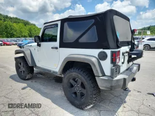 2016 Jeep Wrangler Black Bear with VIN 1C4AJWAG5GL151537, listed as a Copart auction lot 62665455 with 93,537 mi miles and Salvage title. Bid and sale history available at DreamBid. Image 2.