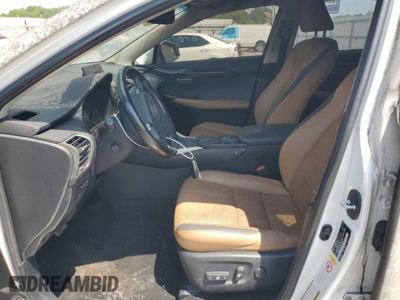 2017 Lexus NX 200t with VIN JTJBARBZ0H2114258, listed as a Copart auction lot 60639435 with 101,572 mi miles and Salvage title. Bid and sale history available at DreamBid. Image 7.