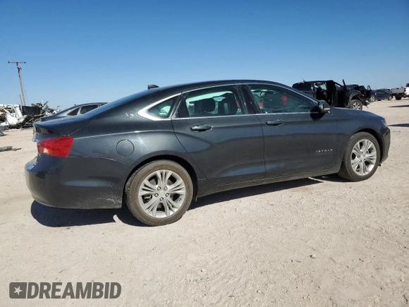 2014 Chevrolet Impala LT with VIN 2G1125S37E9103621, listed as a Copart auction lot 43119865 with 77,872 mi miles and Salvage Title. Bid and sale history available at DreamBid. Image 3.