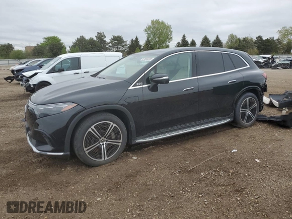 2023 Mercedes-Benz EQS 450 z VIN 4JGDM2EB1PA006658, wystawiony jako Copart lot #54895365 z przebiegiem 20 958 mil mil oraz Szkoda całkowita • Salvage title. Historia ofert i sprzedaży dostępna na DreamBid. Obrazek 1.