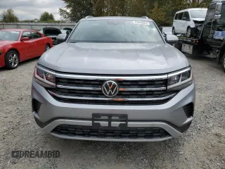 2022 Volkswagen Atlas SEL with VIN 1V2BE2CA3NC203446, listed as a Copart auction lot 70006024 with 28,356 mi miles and Salvage title. Bid and sale history available at DreamBid. Image 5.