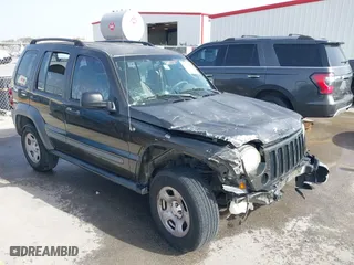 2005 Jeep Liberty Sport with VIN 1J4GK48K05W505248, listed as a IAAI auction lot 41753671 with 172,315 mi miles. Bid and sale history available at carsss.com. Image 1.