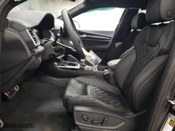 2024 Audi SQ5 Sportback Premium Plus with VIN WA124AFY0R2138097, listed as a Copart auction lot 79885334 with 73 mi miles and Salvage Title. Bid and sale history available at carsss.com. Image 7.