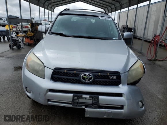 2007 Toyota RAV4 Sport with VIN JTMBK32V075024373, listed as a Copart auction lot 49348845 with 167,587 mi miles and Salvage Title. Bid and sale history available at carsss.com. Image 5.