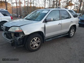 2002 Acura MDX Touring Pkg with VIN 2HNYD186X2H504618, listed as a IAAI auction lot 40973481 with 239,602 mi miles. Bid and sale history available at carsss.com. Image 2.