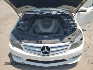 2011 Mercedes-Benz C 300 Sport with VIN WDDGF5EB8BR185097, listed as a Copart auction lot 62524365 with 166,313 mi miles and Salvage title. Bid and sale history available at DreamBid. Image 11.
