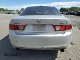 2005 Acura TSX with VIN JH4CL96885C022001, listed as a Copart auction lot 49680145 with 206,166 mi miles and Salvage Title. Bid and sale history available at carsss.com. Image 6.