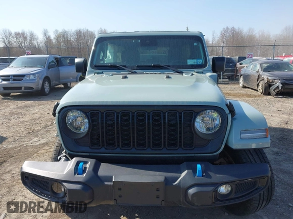 2024 Jeep Wrangler Willys с VIN 1C4RJXN67RW169632, выставлен на аукционе IAAI как лот 42074574 с пробегом 18 714 миль миль и . История ставок и продаж доступна на DreamBid. Изображение 13.
