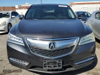 2014 Acura MDX Tech Pkg with VIN 5FRYD3H49EB005026, listed as a Copart auction lot 50574725 with 122,881 mi miles and Salvage Title. Bid and sale history available at carsss.com. Image 5.