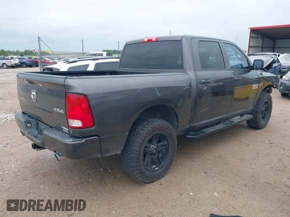 2017 Ram 1500 Express with VIN 3C6RR7KTXHG525899, listed as a IAAI auction lot 42346218 with 103,575 mi miles and . Bid and sale history available at DreamBid. Image 4.