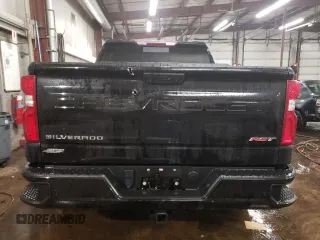 2022 Chevrolet Silverado 1500 RST with VIN 1GCUDEED0NZ528834, listed as a Copart auction lot 48775355 with 47,870 mi miles and Salvage Title. Bid and sale history available at carsss.com. Image 6.