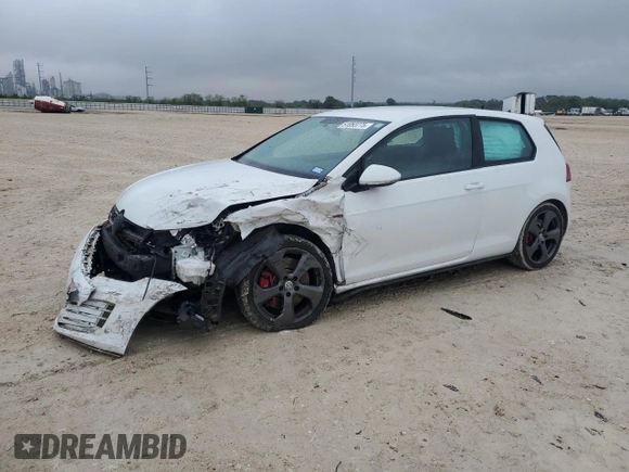 2016 Volkswagen GTI S with VIN 3VWY47AU0GM003440, listed as a Copart auction lot 51053775 with 79,954 mi miles and Salvage Title. Bid and sale history available at DreamBid. Image 1.