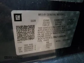 2021 Chevrolet Silverado 1500 RST with VIN 1GCUYEEL7MZ166625, listed as a Copart auction lot 52420215 with 97,381 mi miles and Salvage Title. Bid and sale history available at carsss.com. Image 13.