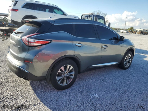 2015 Nissan Murano SL with VIN 5N1AZ2MG7FN214018, listed as a Copart auction lot 44749315 with 213,802 mi miles and Clean Title. Bid and sale history available at carsss.com. Image 3.