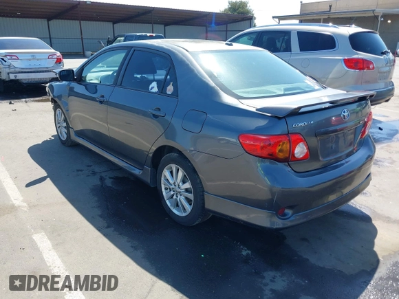 2010 Toyota Corolla with VIN 2T1BU4EE6AC403495, listed as a IAAI auction lot 42021735 with 188,097 mi miles. Bid and sale history available at carsss.com. Image 3.