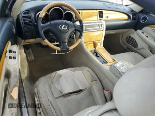 2003 Lexus SC 430 with VIN JTHFN48Y530037514, listed as a Copart auction lot 54354485 with 201,108 mi miles and Non repairable. Bid and sale history available at DreamBid. Image 8.