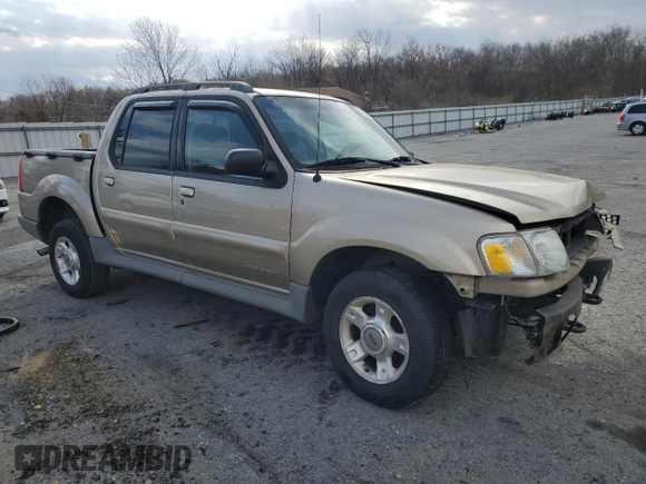 2001 Ford Explorer Sport Trac with VIN 1FMZU77E11UB84988, listed as a Copart auction lot 50153065 with 176,502 mi miles and Salvage title. Bid and sale history available at DreamBid. Image 4.