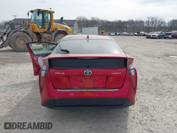 2016 Toyota Prius Four with VIN JTDKARFU4G3509764, listed as a IAAI auction lot 41790044 with 106,037 mi miles. Bid and sale history available at carsss.com. Image 16.