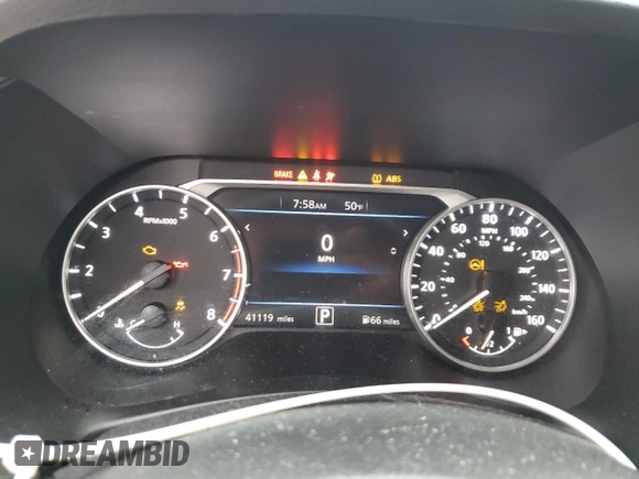 2021 Nissan Sentra SR with VIN 3N1AB8DV5MY268169, listed as a Copart auction lot 84290154 with 41,119 mi miles and Salvage Title. Bid and sale history available at DreamBid. Image 9.