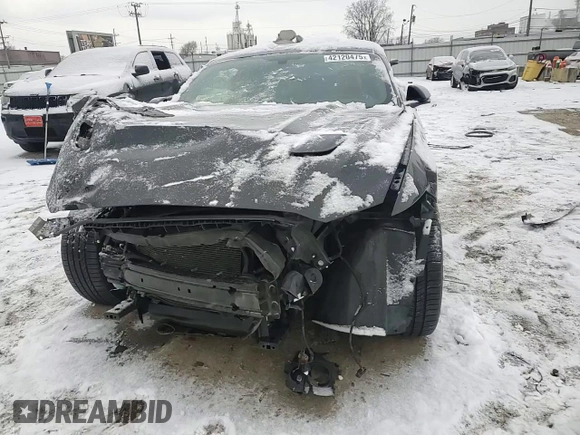 2017 Ford Mustang GT Premium with VIN 1FATP8FF0H5213666, listed as a Copart auction lot 42120475 with 69,616 mi miles and Salvage title. Bid and sale history available at DreamBid. Image 11.