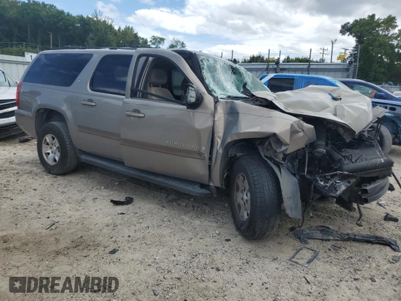 2007 Chevrolet Suburban LT with VIN 1GNFC16057J186709, listed as a Copart auction lot 69533794 with 0 mi miles and Salvage Title. Bid and sale history available at carsss.com. Image 4.