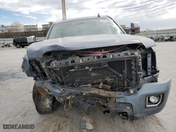 2016 GMC Sierra 2500HD Denali with VIN 1GT12UE85GF152559, listed as a Copart auction lot 50357665 with 126,933 mi miles and Salvage Title. Bid and sale history available at carsss.com. Image 5.