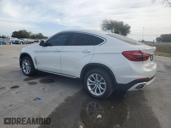 2016 BMW X6 xDrive35i with VIN 5UXKU2C50G0N81489, listed as a Copart auction lot 79910203 with 29,503 mi miles. Bid and sale history available at carsss.com. Image 3.