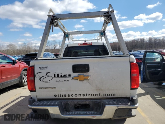 2017 Chevrolet Colorado 2WD WT with VIN 1GCHSBEA4H1251149, listed as a Copart auction lot 47550195 with 152,488 mi miles and Salvage title. Bid and sale history available at DreamBid. Image 6.