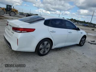 2017 Kia Optima Hybrid EX with VIN KNAGU4LE0H5017619, listed as a Copart auction lot 77137684 with 110,744 mi miles and Salvage Title. Bid and sale history available at carsss.com. Image 3.