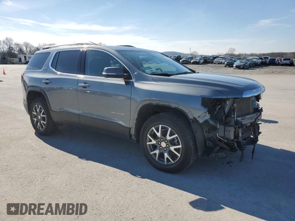 2021 GMC Acadia SLE z VIN 1GKKNKLS3MZ116611, wystawiony jako Copart lot #44624275 z przebiegiem 72 582 mil mil oraz Czysty tytuł • Clean title. Historia ofert i sprzedaży dostępna na DreamBid. Obrazek 4.