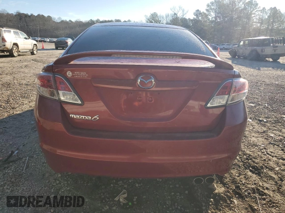 2010 Mazda 6 i Sport with VIN 1YVHZ8BH1A5M23520, listed as a Copart auction lot 88973725 with 134,114 mi miles and Salvage Title. Bid and sale history available at carsss.com. Image 6.