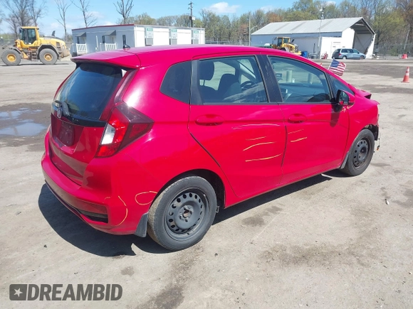 2019 Honda Fit LX with VIN 3HGGK5H48KM749515, listed as a IAAI auction lot 41957816 with 189,453 mi miles. Bid and sale history available at carsss.com. Image 4.