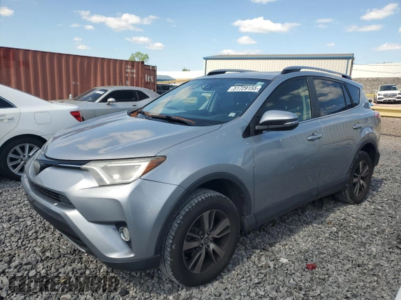 2018 Toyota RAV4 XLE with VIN JTMWFREV6JD112751, listed as a Copart auction lot 51729155 with 99,047 mi miles and Salvage Title. Bid and sale history available at carsss.com. Image 1.