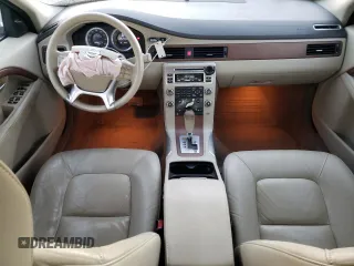 2010 Volvo S80 I6 with VIN YV1982AS5A1116957, listed as a Copart auction lot 75601724 with 118,129 mi miles and Salvage Title. Bid and sale history available at carsss.com. Image 8.