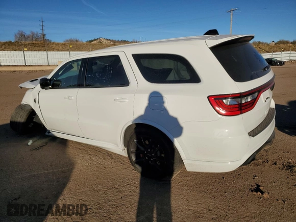 2024 Dodge Durango SRT Hellcat Premium с VIN 1C4SDJH95RC222549, выставлен на аукционе Copart как лот 81711904 с пробегом 328 миль миль и Списание • Salvage title. История ставок и продаж доступна на DreamBid. Изображение 2.