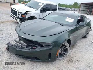 2020 Chevrolet Camaro 1LT with VIN 1G1FB1RS6L0125323, listed as a IAAI auction lot 42101034 with 124,474 mi miles and . Bid and sale history available at DreamBid. Image 2.