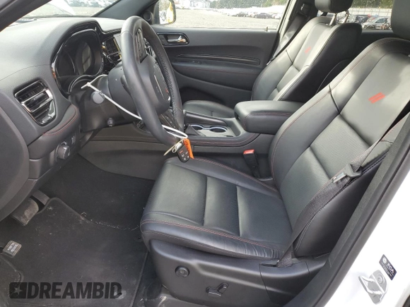 2024 Dodge Durango R/T Plus with VIN 1C4SDJCT8RC228171, listed as a Copart auction lot 49918495 with 4,716 mi miles and Salvage Title. Bid and sale history available at DreamBid. Image 7.